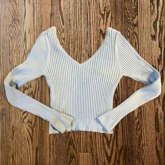 Garage Tops - Light blue long sleeve